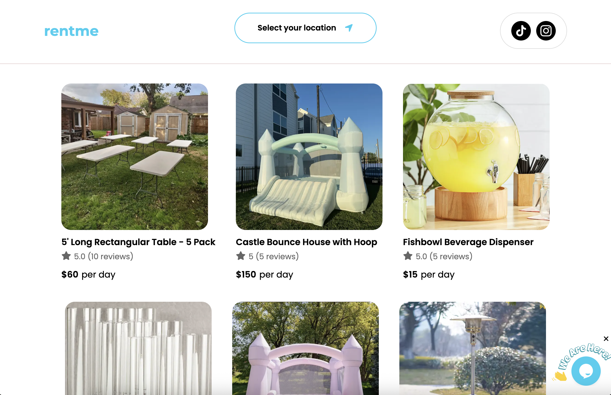 RentMe Website